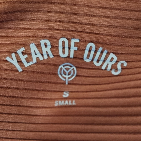 Year of Ours Ribbed Football Leggings With Matching Ribbed Bralette 2.0 NWT - Picture 6 of 11